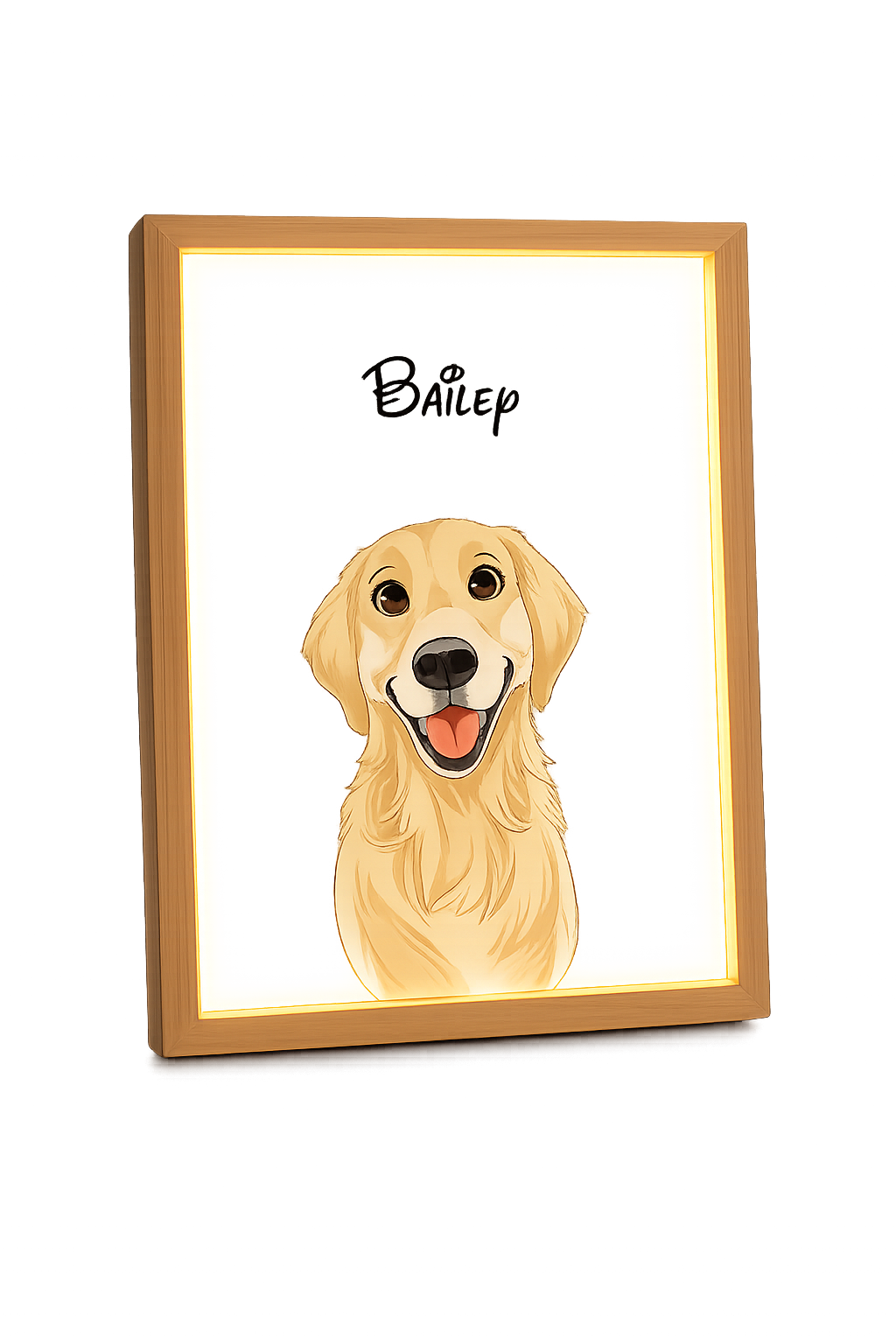 cuadro de iluminación de mascota
