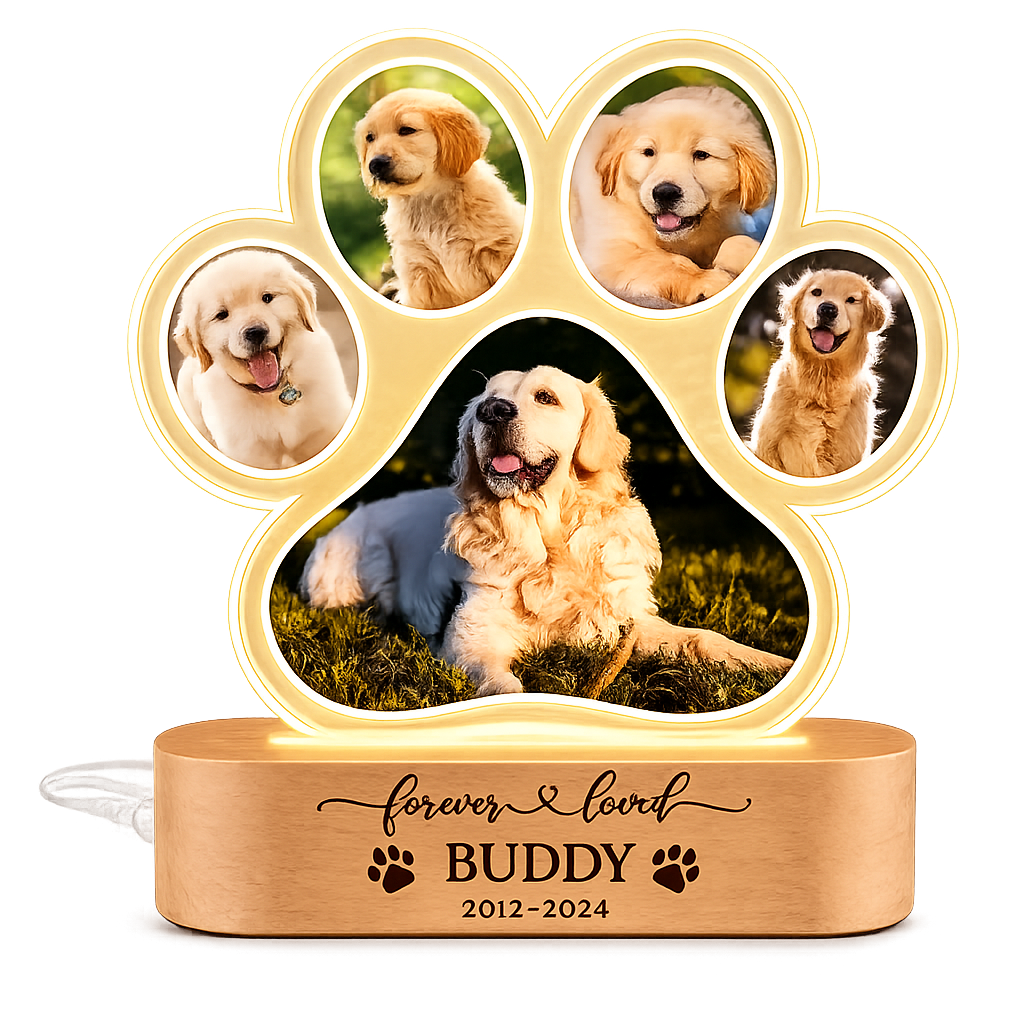 Cuadro de mascota personalizable