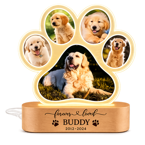 Cuadro de mascota personalizable