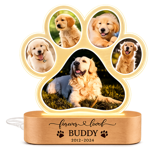 Cuadro de mascota personalizable