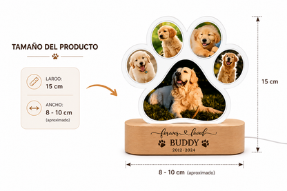 Cuadro de mascota personalizable